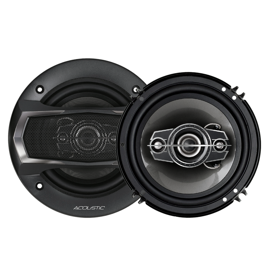Parlante para Carro Acoustic 6 Pulg, 180 W Potencia Máxima, 89 dB, ACOUSTIC PR-604