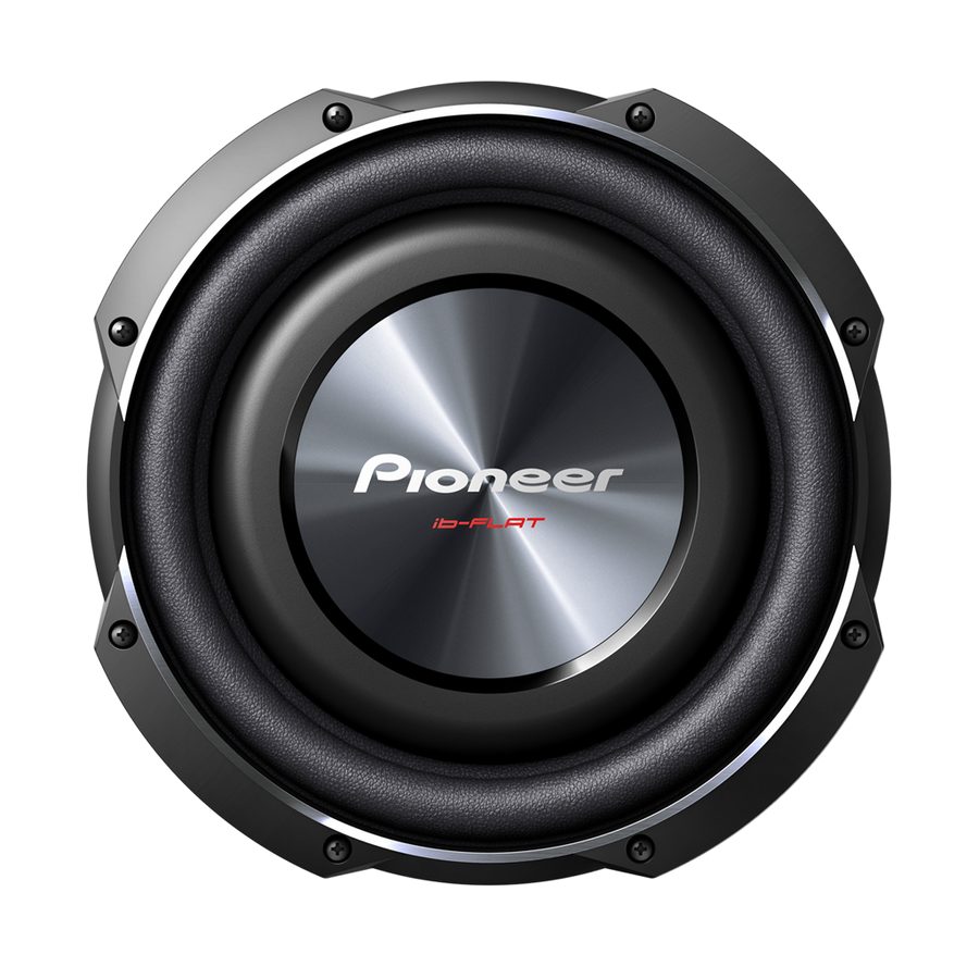 Parlante para Carro Pioneer 10 Pulg, 1200 W Potencia Máxima, 91 dB, PIONEER TS-SW2502S4