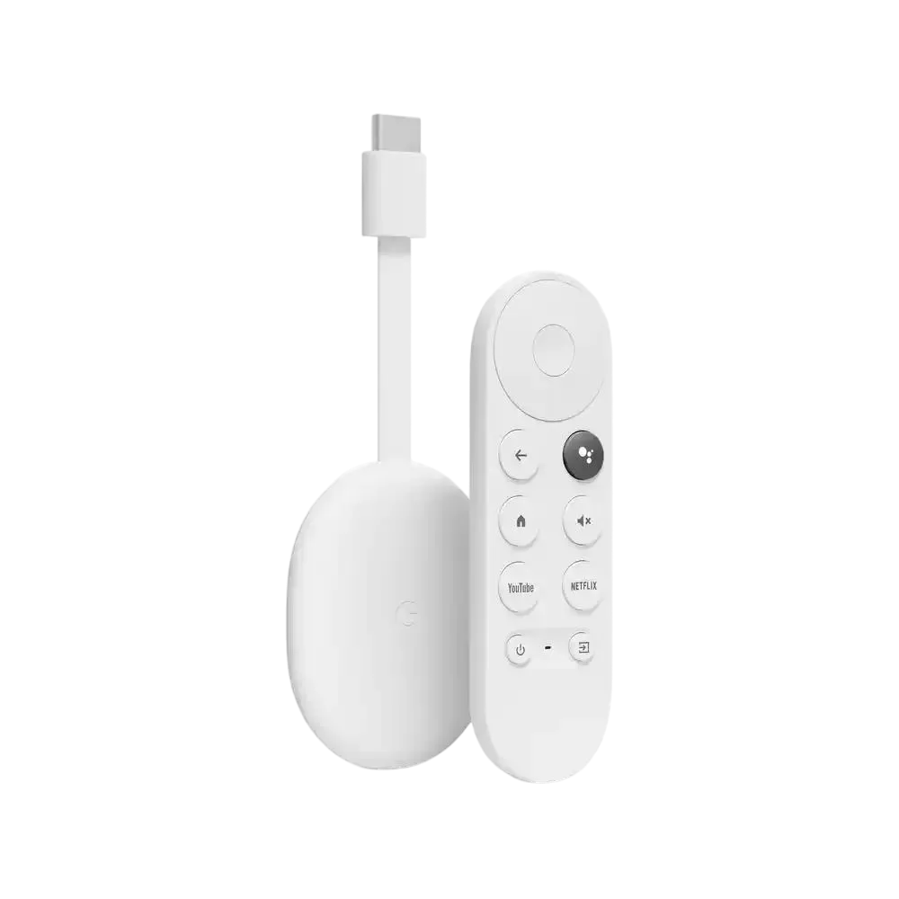 GOOGLE CHROMECAST 2020 CON CONTROL REMOTO, COMPATIBLE CON GOOGLE ASSISTENT