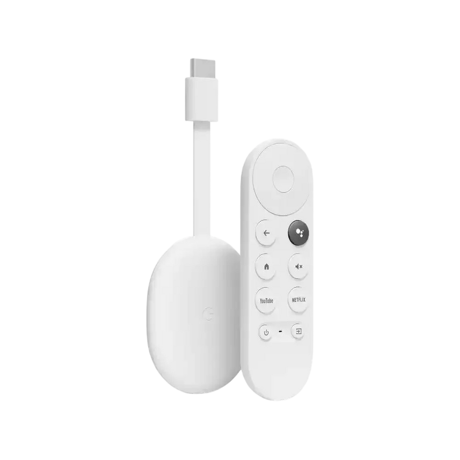 GOOGLE CHROMECAST 2020 CON CONTROL REMOTO, COMPATIBLE CON GOOGLE ASSISTENT