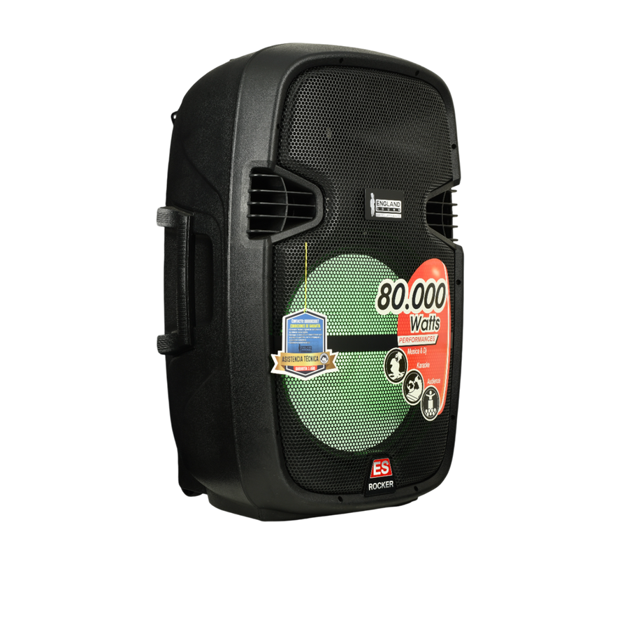 Caja Amplificada de 95.000W, 15 Pulg, England Sound