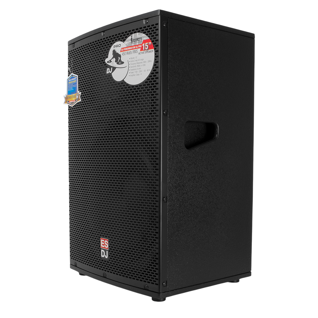 CAJA BI-AMPLIFICADA 15 PULG., 400W RMS LF/100W RMS HF, BT, USB, SD, INCLUYE UN MICROFONO