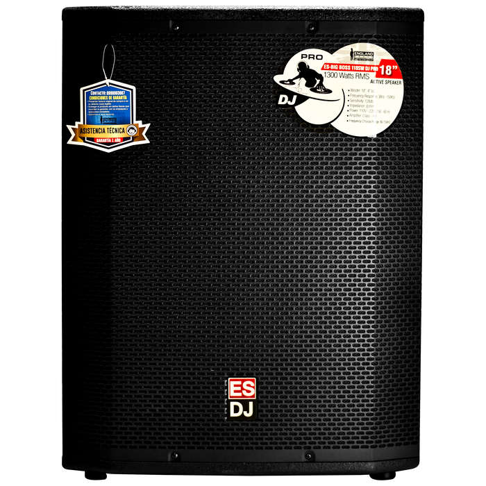 SUB-BAJO AMPLIFICADO 18 PULG.