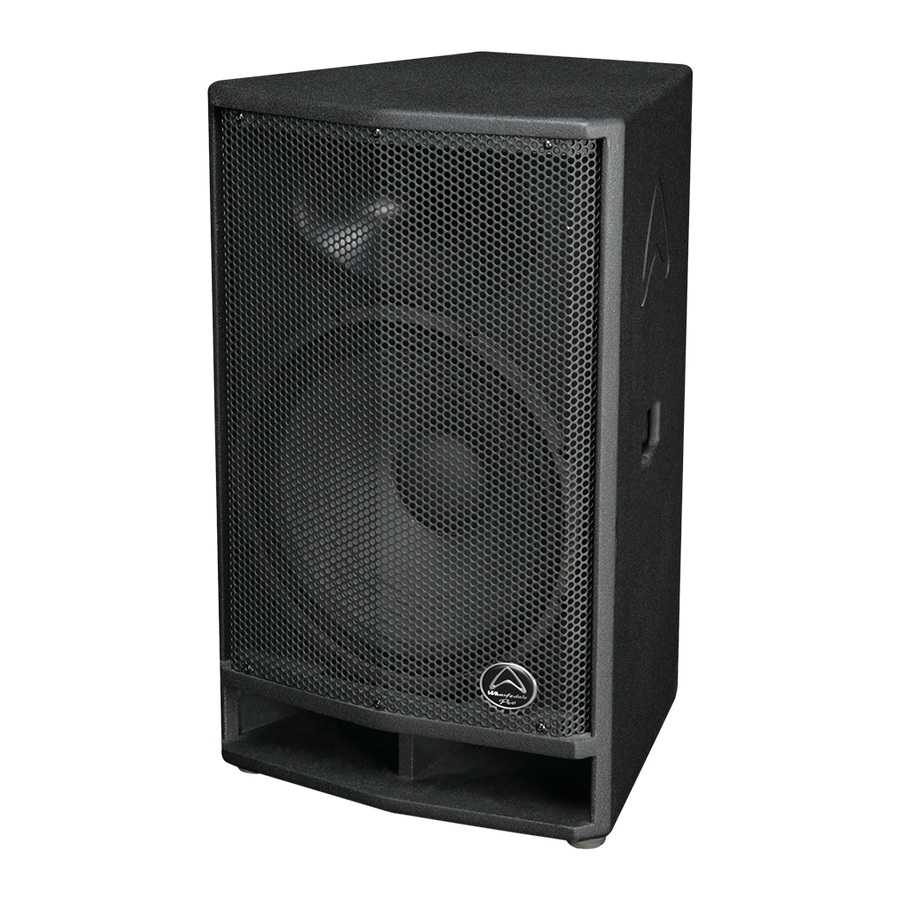 Caja 350 W de 15 pulg, 350W, Wharfedale