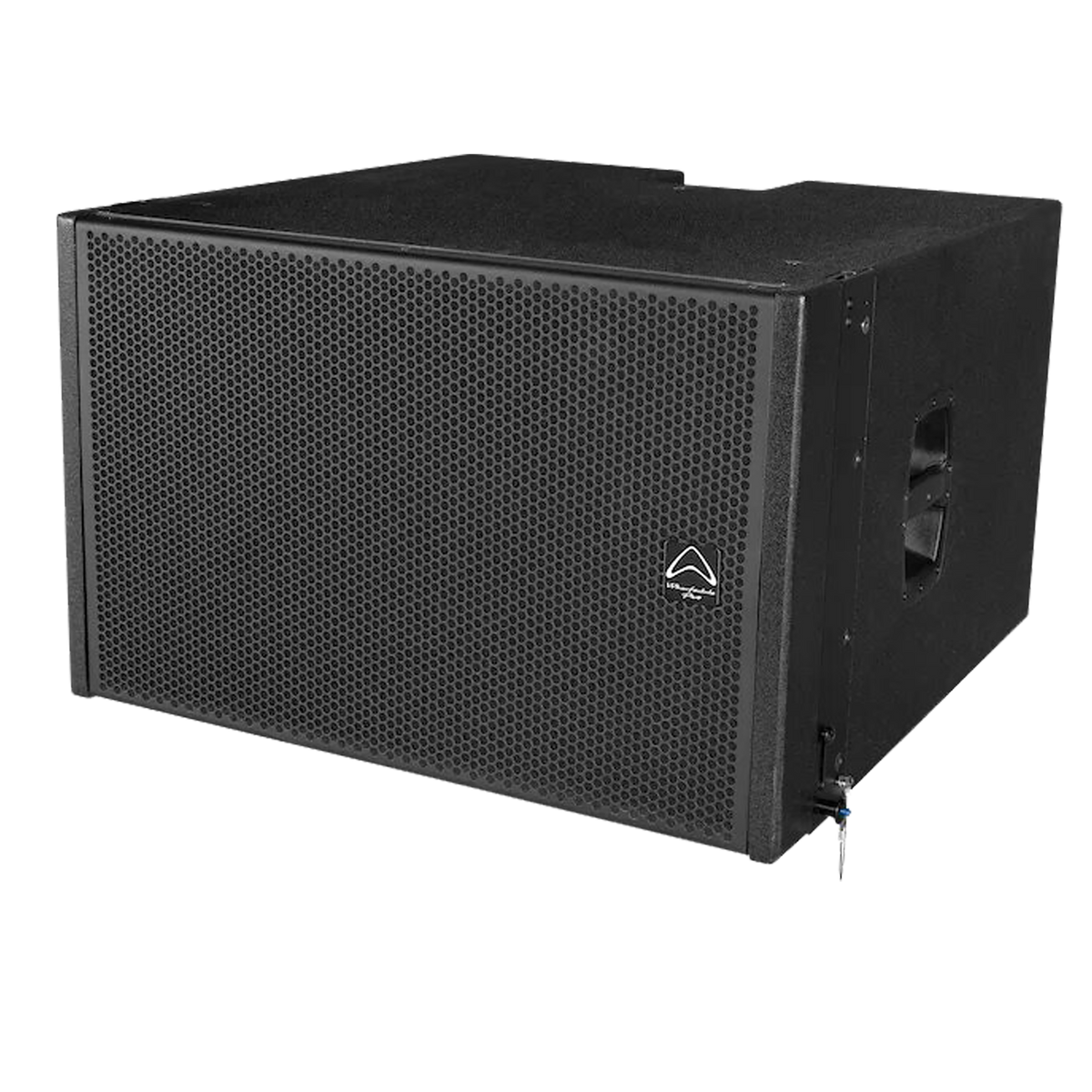 LINE ARRAY SUB-BAJO AMPLIFICADO 2X15 PULG., 2000W CONTINUO, 145DB