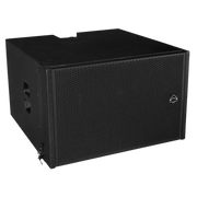 LINE ARRAY SUB-BAJO AMPLIFICADO 2X15 PULG., 2000W CONTINUO, 145DB