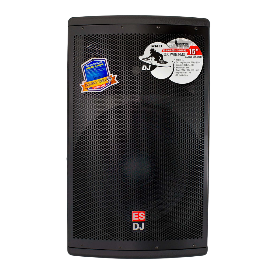 Parlante Amplificado 15 PULG, 220W RMS, England Sound