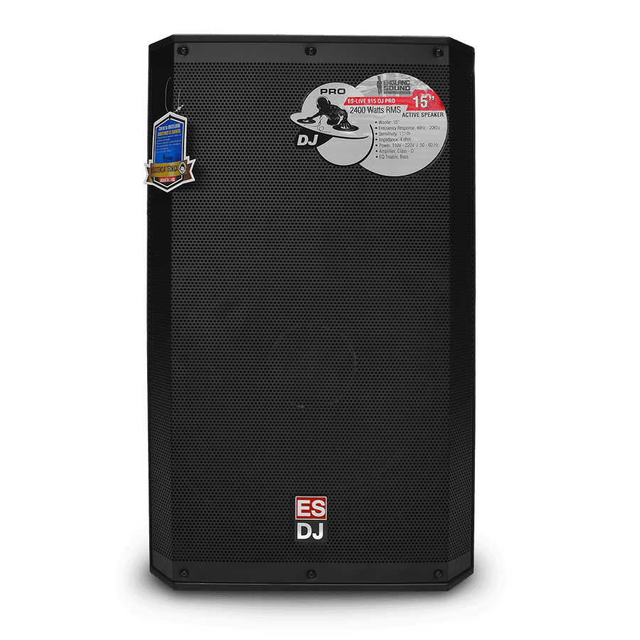 CAJA AMPLIFICADA 15 PULG., 1000W RMS BT TWS,CLASE D, DSP