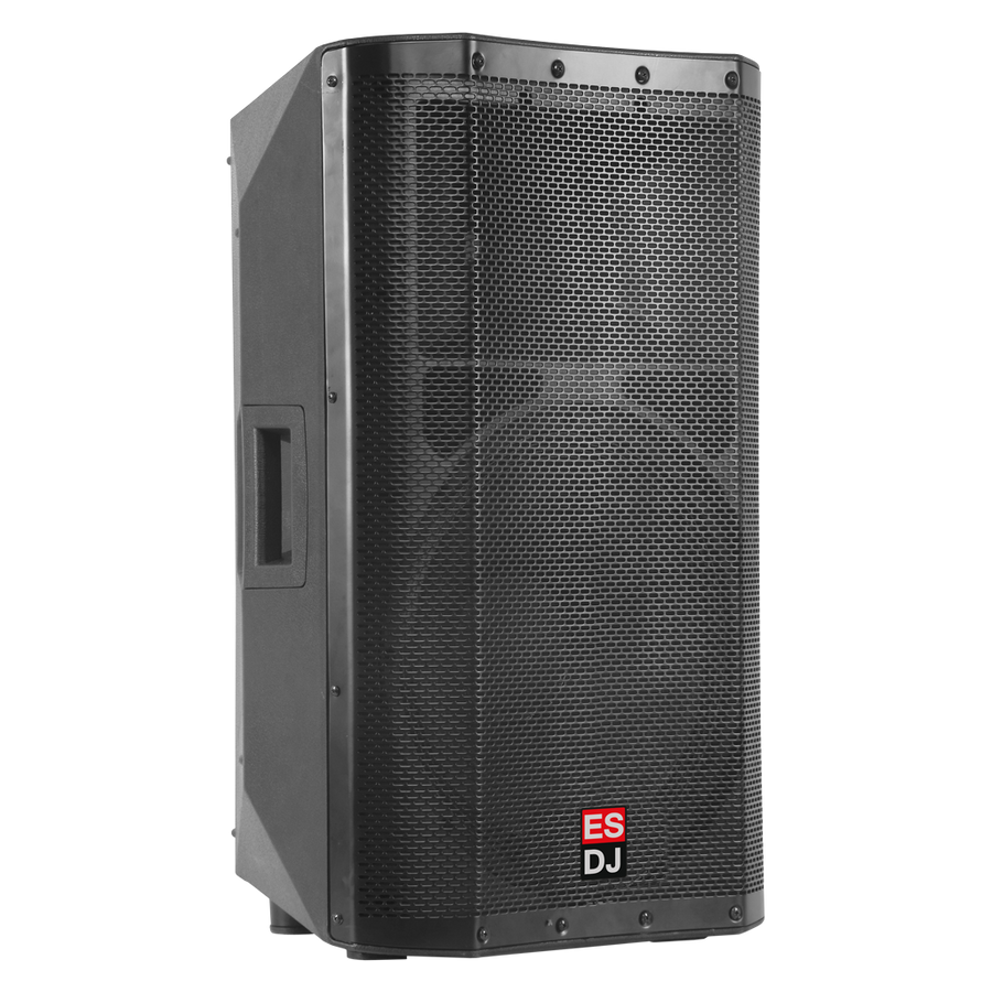 CAJA BI-AMPLIFICADA 15 PULG., 1600W RMS LF/200W RMS HF, BT, USB, SD, INCLUYE UN MICROFONO