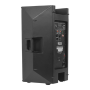 CAJA BI-AMPLIFICADA 15 PULG., 1600W RMS LF/200W RMS HF, BT, TWS, USB, SD, INCLUYE UN MICROFONO