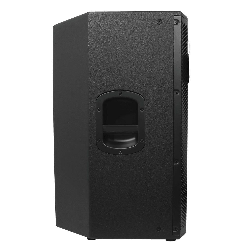 CAJA BI-AMPLIFICADA 15 PULG., 1800W RMS LF/200W RMS HF, BT, USB, SD,TWS, INCLUYE UN MICROFONO