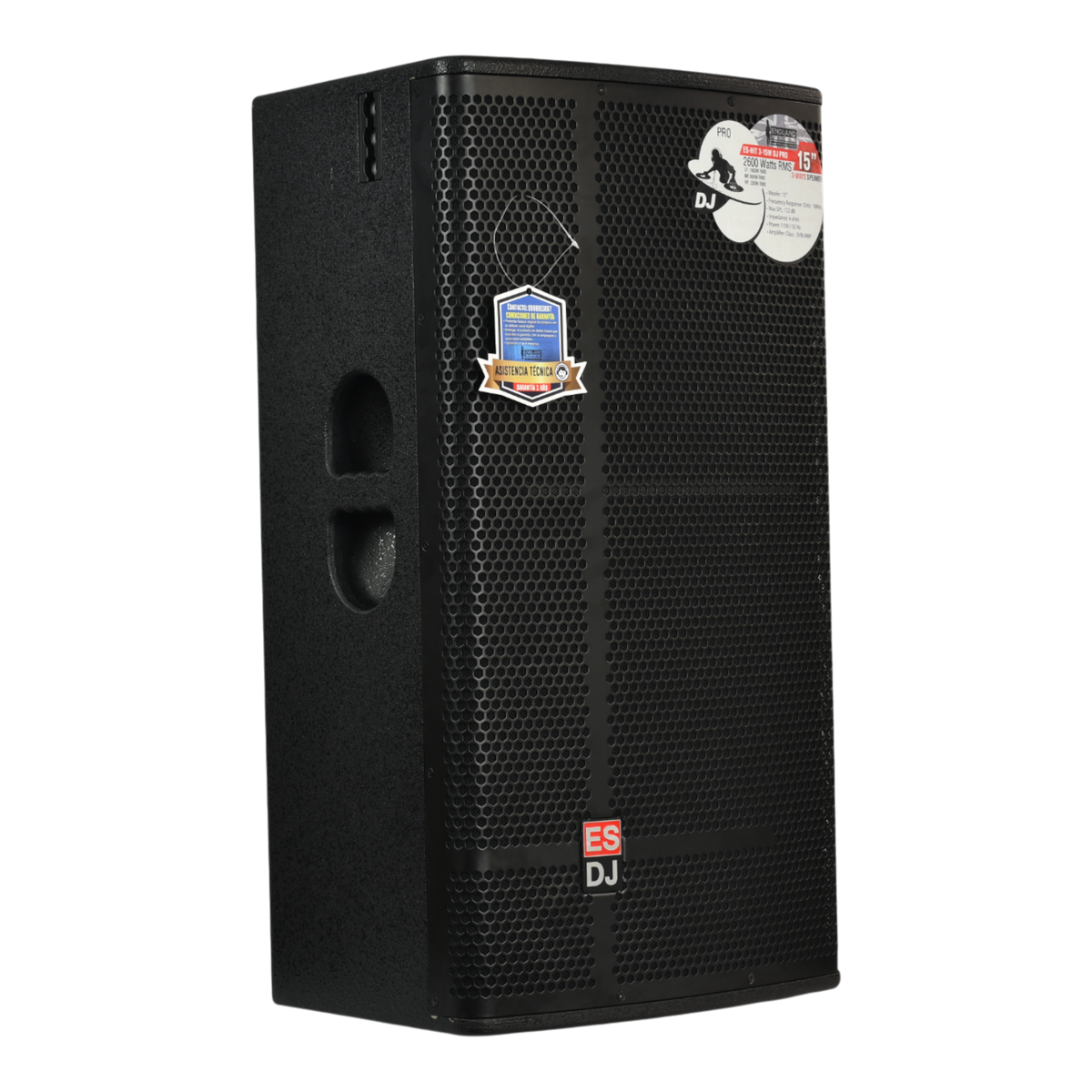 CAJA AMPLIFICADA 15 PULG. 3 VIAS, 800W RMS, 132DB, SALIDA XLR, DSP, CLASE D
