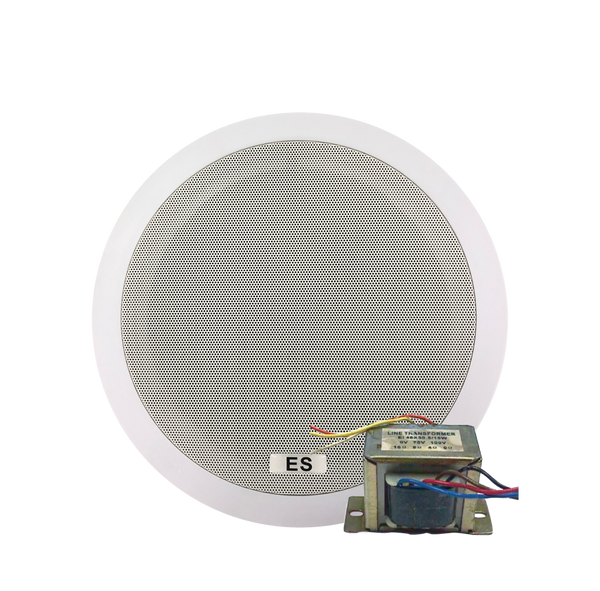 PARLANTE 6 PULG., 180W, 4 OHM, CON TRANSFORMADO, PR-G1630/ES-CL6-REJILLA/TF7515