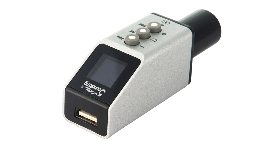 Plug XLR Bluetooth, USB y MP3 Recargable , Metal.