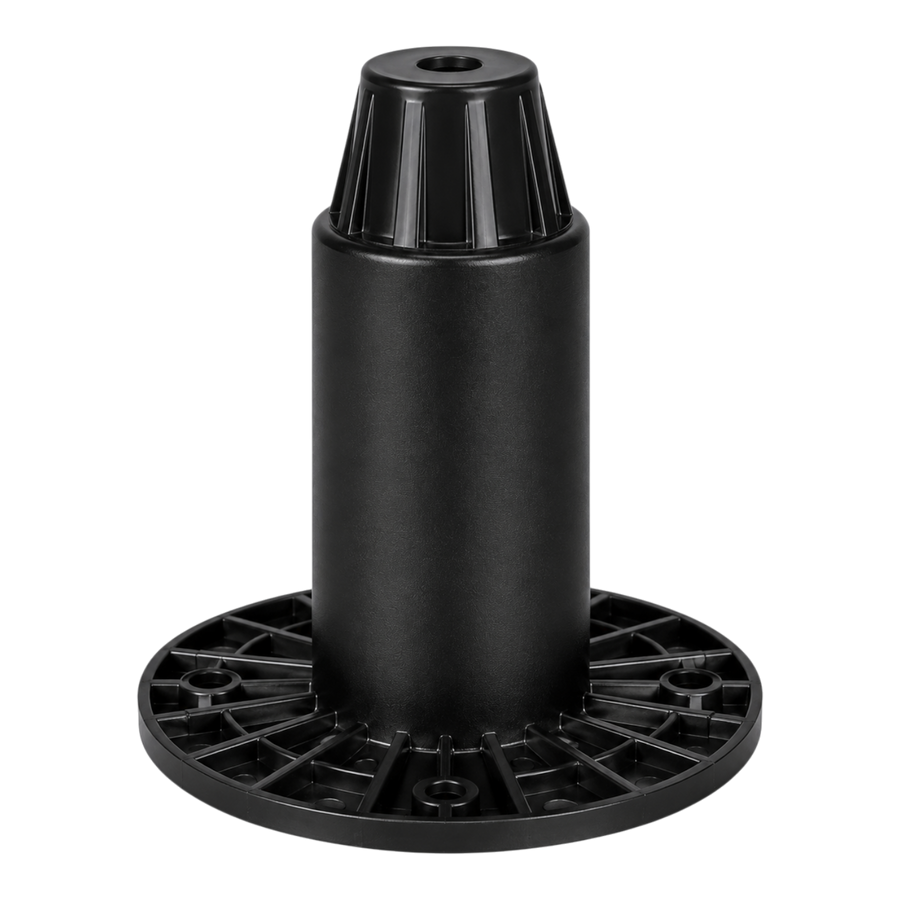 SOPORTE BASE PARA CAJAS ACUSTICAS, 10CMX10.5CM