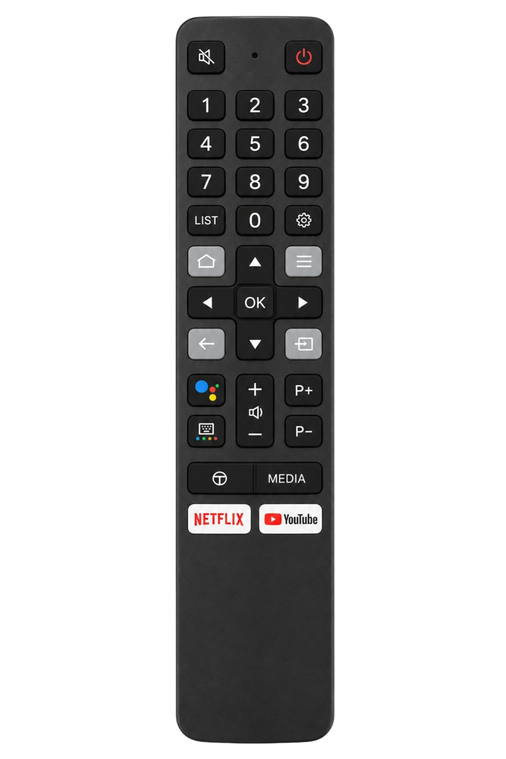 CONTROL REMOTO PARA TELEVISOR TCL