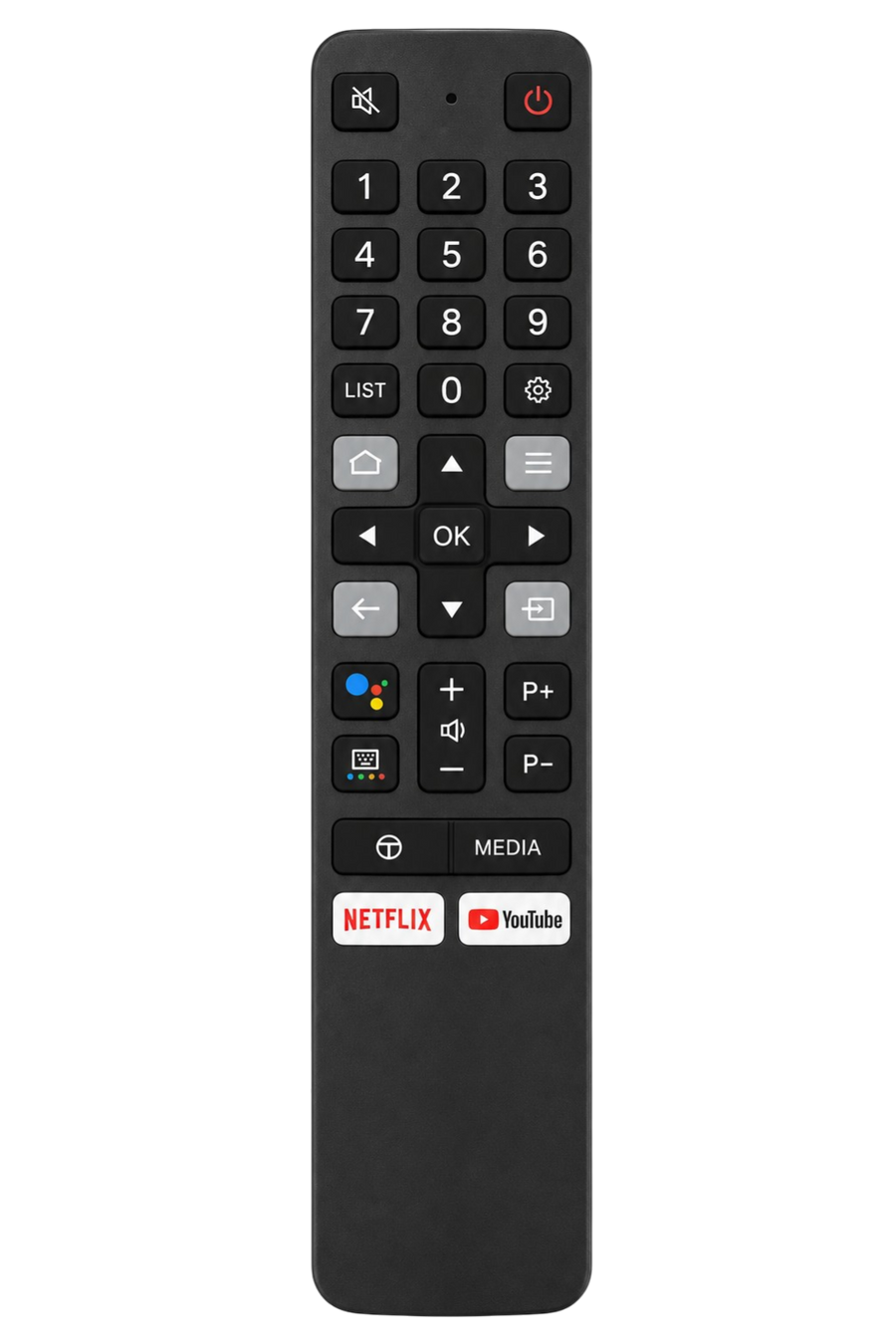 CONTROL REMOTO PARA TELEVISOR TCL