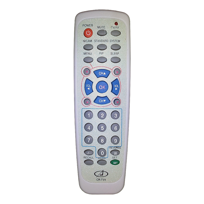 TV Convencional 1.5 V, AAA Compatibles, ACOUSTIC CR-TV4U