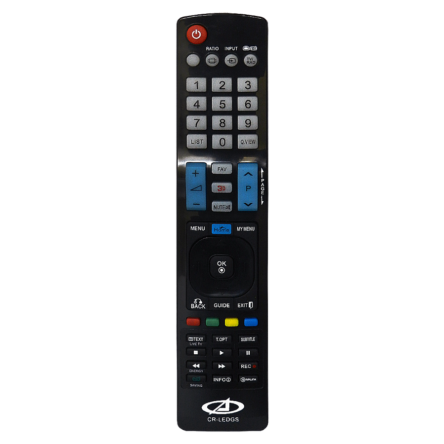 CONTROL REMOTO PARA TV LCD/LED LG, NEGRO