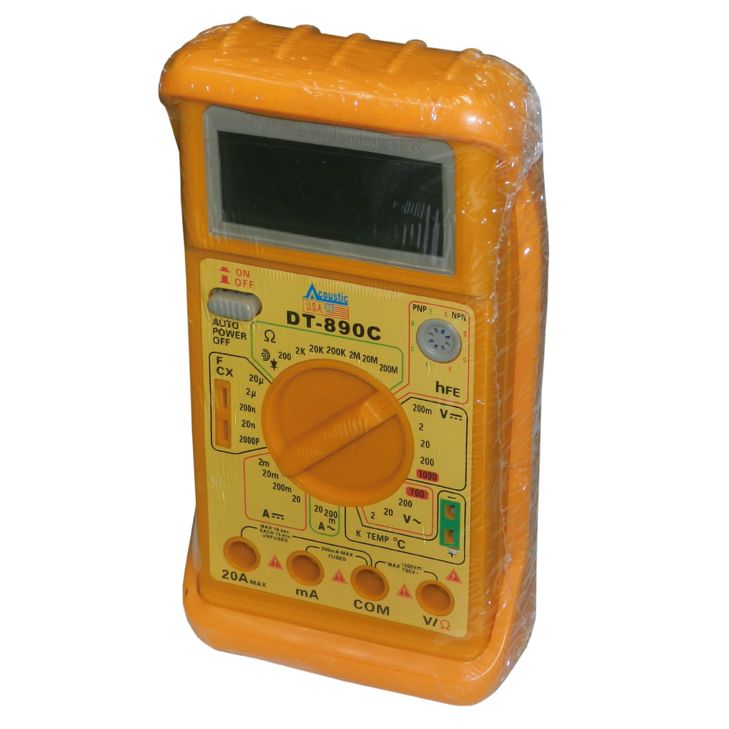 MULTIMETRO DIGITAL CON BUZZER
