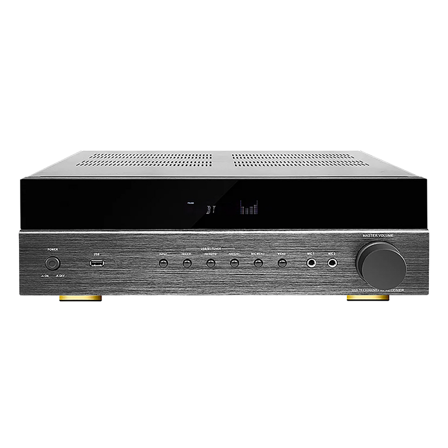 Amplificador - Receiver De Estantería AV 5.2 Canales del Amplificador, 1 Subwoofer activo , Bluetooth Incorporado, Sonido Envolvente, 1 Zonas , HYPERSOUND AV-6188
