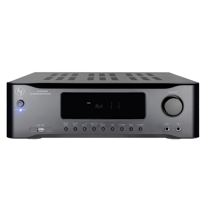 AMP HT 5.1 CH, 2X100W FRONT./3X20W CEN/SAT BT 4.0, USB, HDMI, OPT, COAX, RCA.