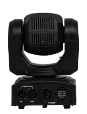 LUZ ROBOTICA CON RING LED, RGB, 7+1 GOBOS/12LED, 40W, EFECTO CALEIDOSCOPIO, 7+1 PATRONES, DMX-512 10/12CH