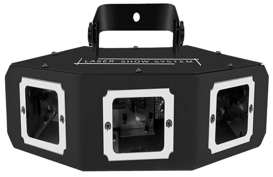Luz Cabezal Láser, RGB, 300MW, DMX-512. ELT-HEAD03