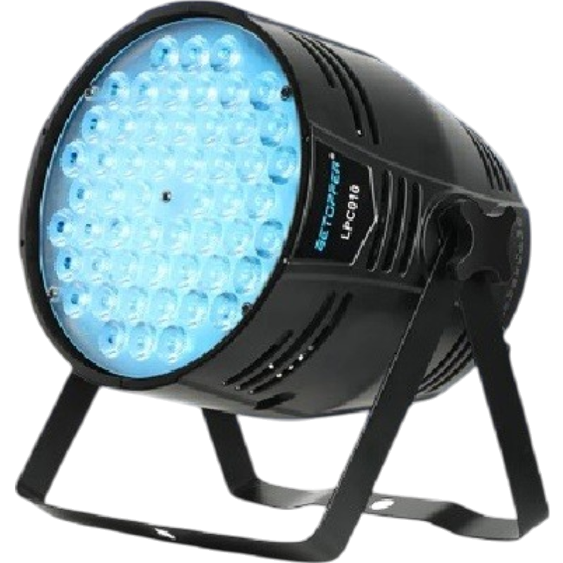 PAR DE LUCES TACHO LED RGWB, 54LED X 4W,4 EN 1 DMX-512, 4/7/16CH