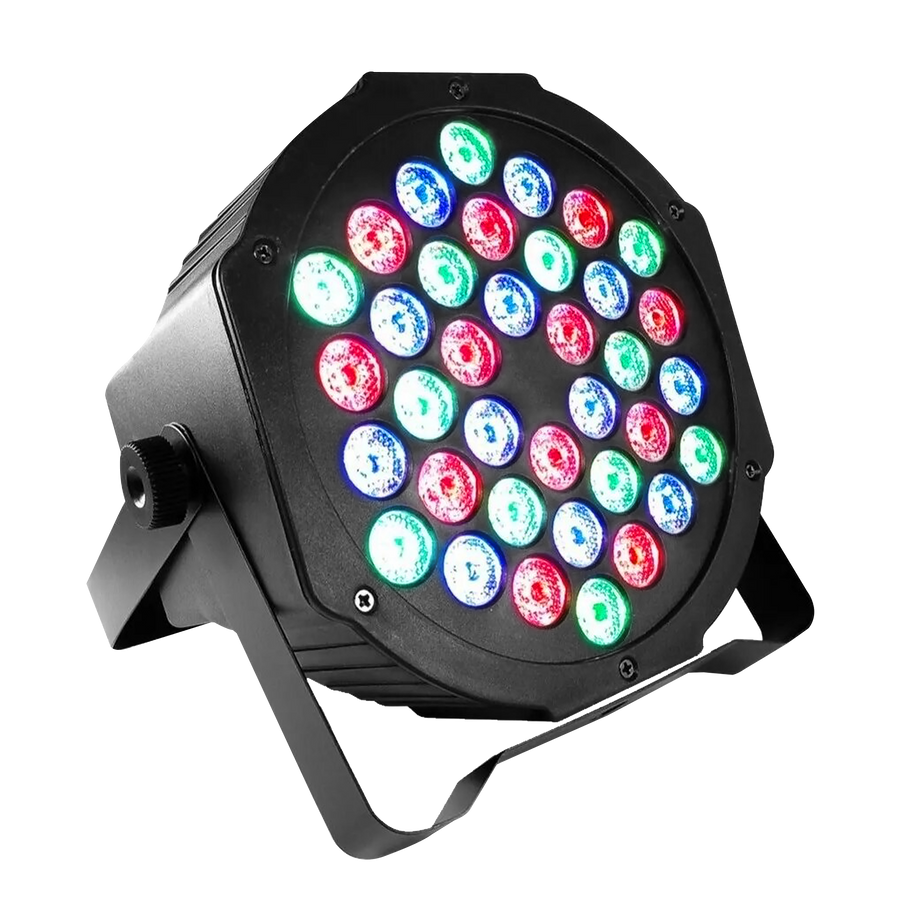 LUZ TACHO LED, RGB, 36LEDX1.5W, DMX-512, 8/9CH
