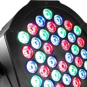 LUZ TACHO LED, RGB, 36LEDX1.5W, DMX-512, 8/9CH
