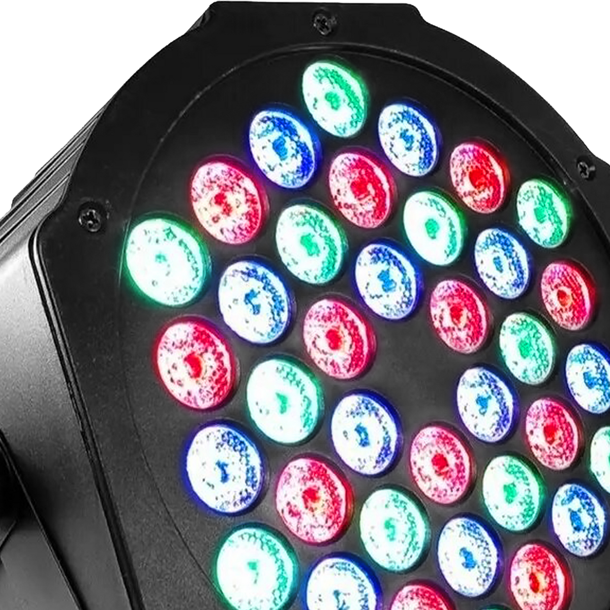 LUZ TACHO LED, RGB, 36LEDX1.5W, DMX-512, 8/9CH