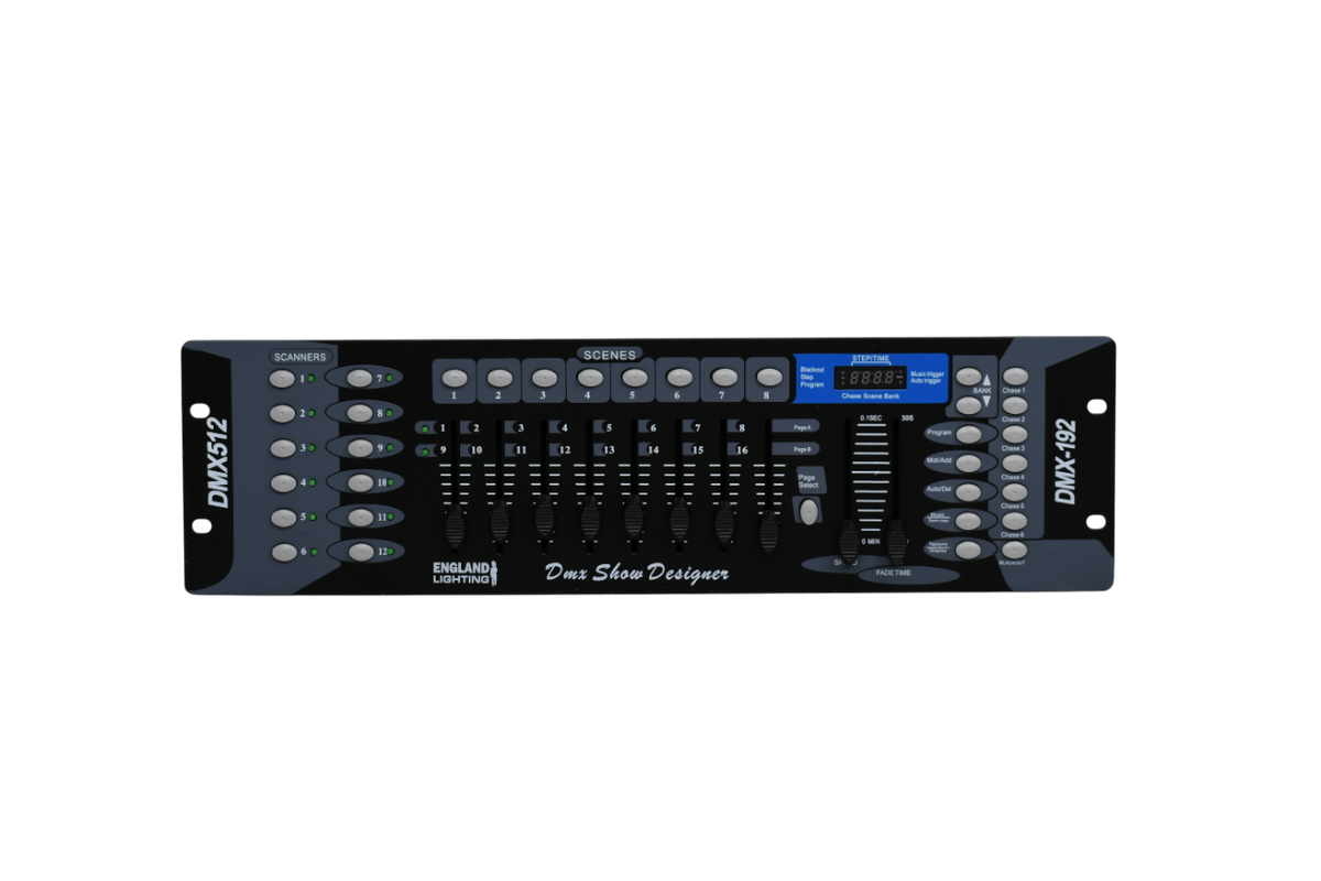 Controlador de Iluminacion ENGLAND LIGHTING ELT-DMX1612R