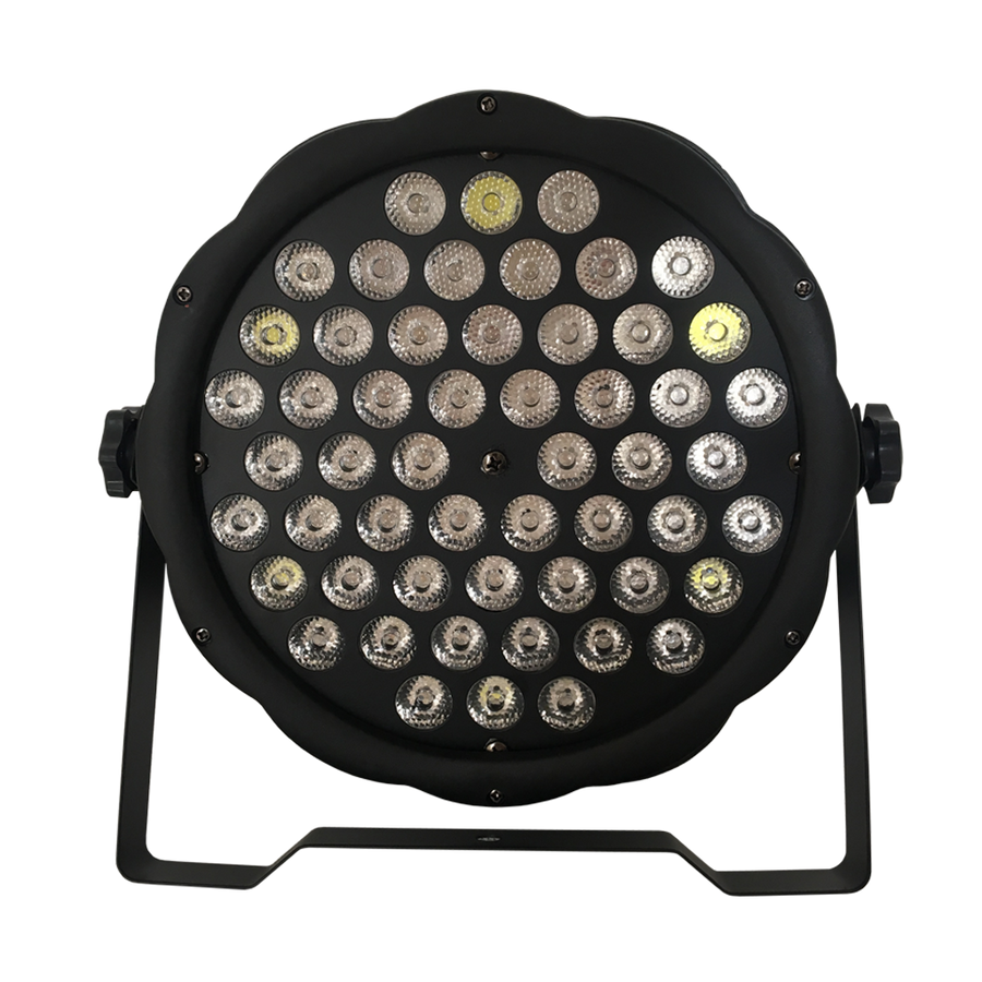 LUZ TACHO LED RGBW, 54LEDX1W, DMX-512, 8CH