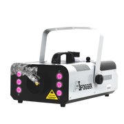 MAQUINA DE HUMO CON LUCES LED, RGB, 1500W, 6LEDX3W