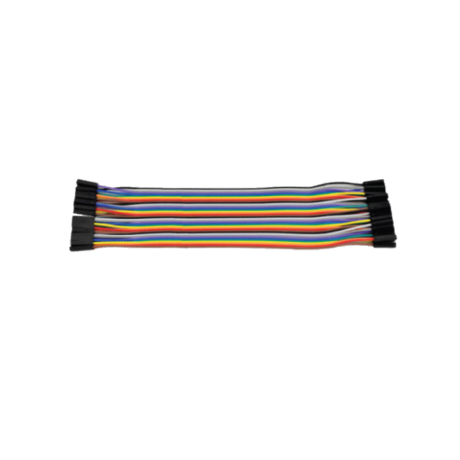 CABLE PARA PROTOBOARD, JUMPER MACHO A MACHO, 15CM, 40 PINES