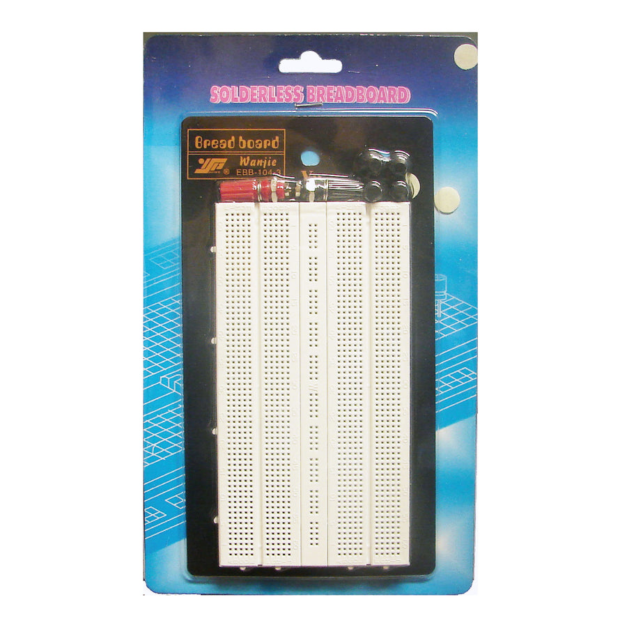 PROTOBOARD, 4 VIAS, 2 CONTACTOS