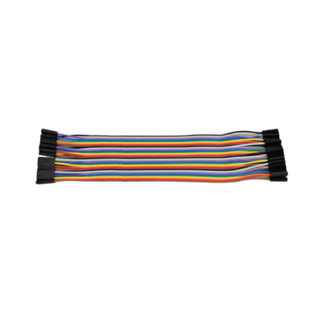 CABLE PARA PROTOBOARD, JUMPER MACHO A MACHO, 20CM, 40 PINES