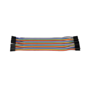 CABLE PARA PROTOBOARD, JUMPER MACHO A MACHO, 20CM, 40 PINES