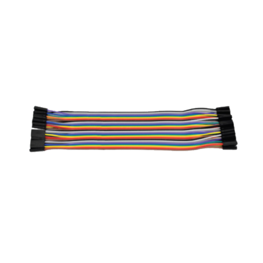 CABLE PARA PROTOBOARD, JUMPER MACHO A MACHO, 20CM, 40 PINES