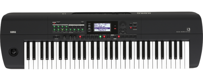 TECL 61 T, WORKSTATION, 790 SONIDOS, 59 KITS DE BATERIA, PANTALLA LCD, COLOR NEGRO