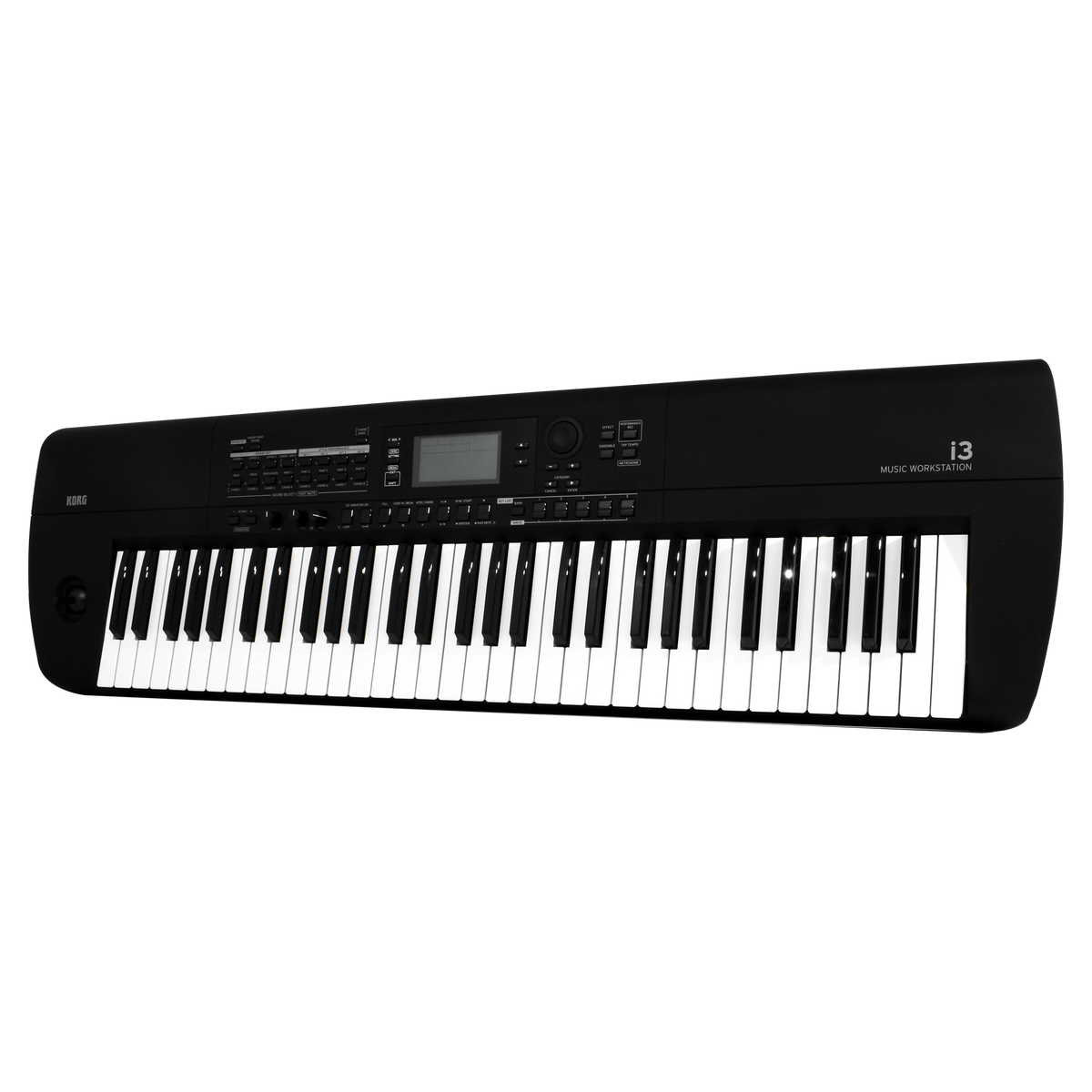 TECL 61 T, WORKSTATION, 790 SONIDOS, 59 KITS DE BATERIA, PANTALLA LCD, COLOR NEGRO
