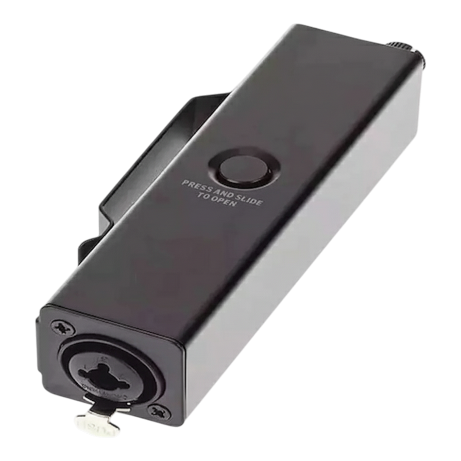 AMPLIFICADOR DE UN CANAL PARA MONITOREO IN-EAR, ENTRADA : CONECTOR XLP/TRS DE ¼" CON MECANISMO DEBLOQUEO, LED DE ENCENDIDO