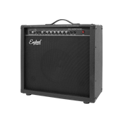 AMPLIFICADOR PARA BAJO ELECTRICO DE 40W, EQ BASS Y TREBLE, 2 ENTRADAS JACK 6.3 MM, ENTRADA AUX RCA Y AUDIFONOS
