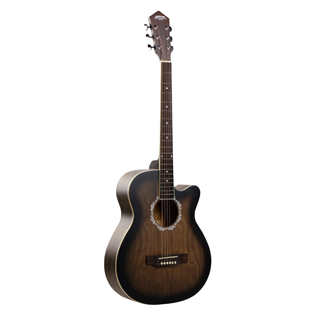 Guitarra Electroacústica CutaWay, 39 Pulg, England Legends, EL-GEL 03 CN