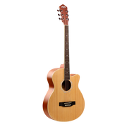 GUITARRA ELECTROACUSTCA ESCALA 39", COLOR NATURAL, INCLUYE BOLSO, SET DE CUERDAS