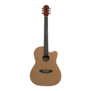 GUITARRA ELECTROACUSTCA ESCALA 39", COLOR NATURAL, INCLUYE BOLSO, SET DE CUERDAS