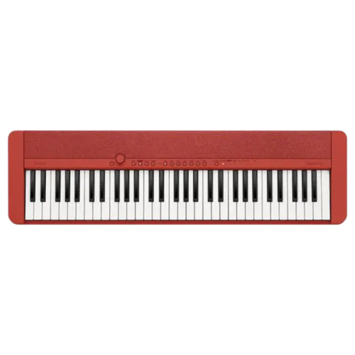 TECL DE 61 T  CON 3 NIV DE SENSIBILIDAD, 61 TIMB, POLIF 64, FUNTE DE SONIDO AIX, USB TO HOST, COLOR ROJO