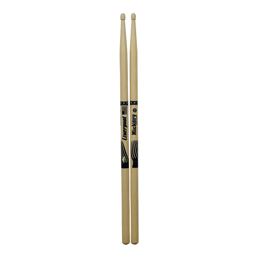 BAQUETA 5A PUNTA DE MADERA, SERIE AMERICAN HICKORY, 420X14.5MM
