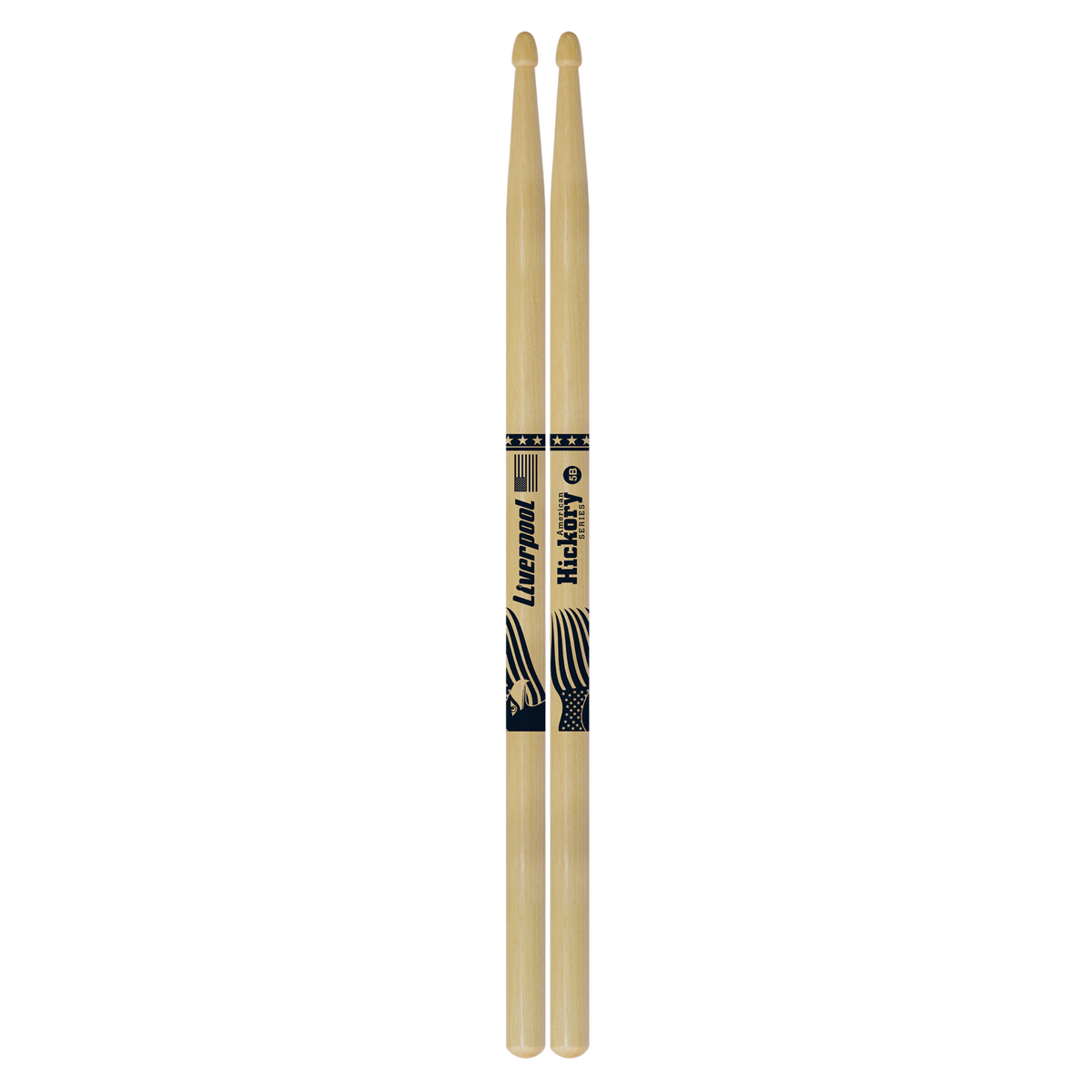BAQUETA 5B PUNTA DE MADERA, SERIE AMERICAN HICKORY, 420X15,9MM